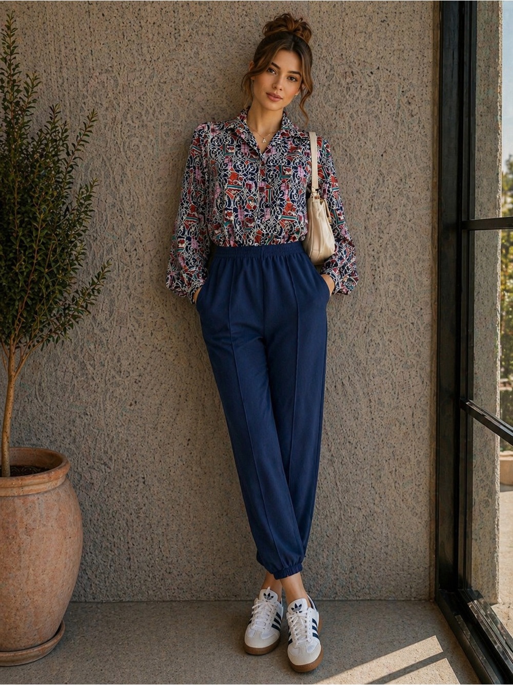 Vintage Patterned Shirt